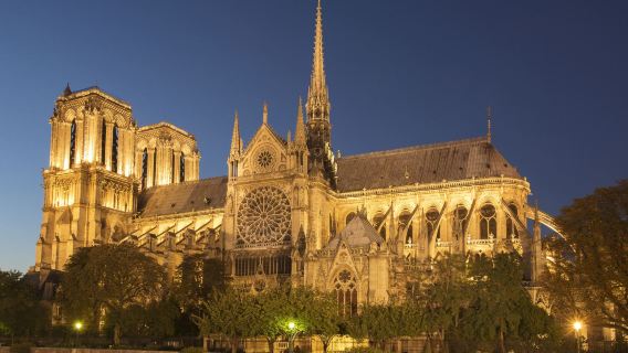 노트르담 대성당+루브르 박물관+센 강+쇼핑 (중국어/영어 가능 전세 차량, 맞춤형 가능)