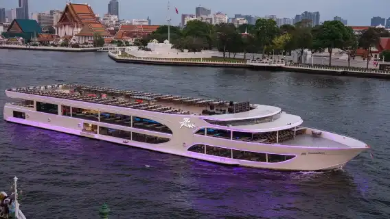 曼谷夜遊湄南河遊輪+自助餐+優先甲板層/Opulence/White Orchid/Royal Galaxy/Carviwal/Sawasdee