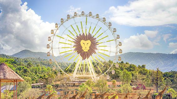 Akomodasi 2 Hari/1 Malam di Kastil Jerapah Chimelong di Qingyuan / Paket tiket masuk Kerajaan Hutan Chimelong 3 Hari/2 Malam dengan Hotel Taman Pemandian Air Panas Hutan Opsional dan paket makanan