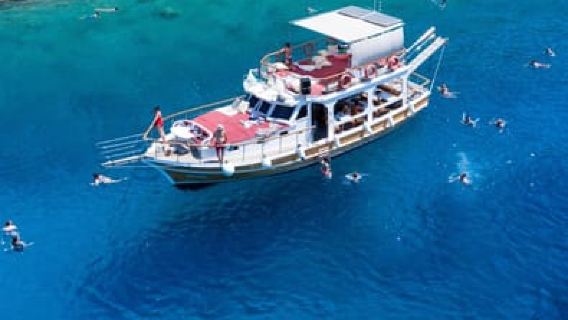 Bodrum: Paseo en barco para pasajeros del crucero Mein Schiff