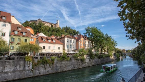 Lubiana: biglietto d'ingresso al castello con giro in funicolare facoltativo