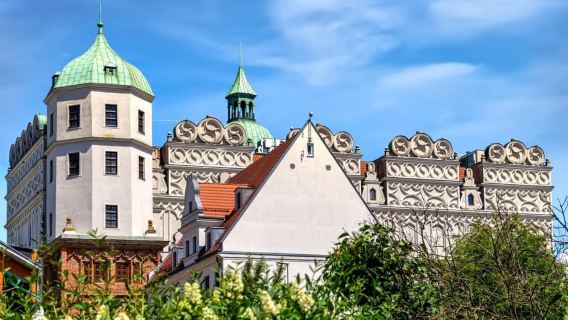 Tour privato degli esterni del castello dei duchi di Pomerania di Stettino