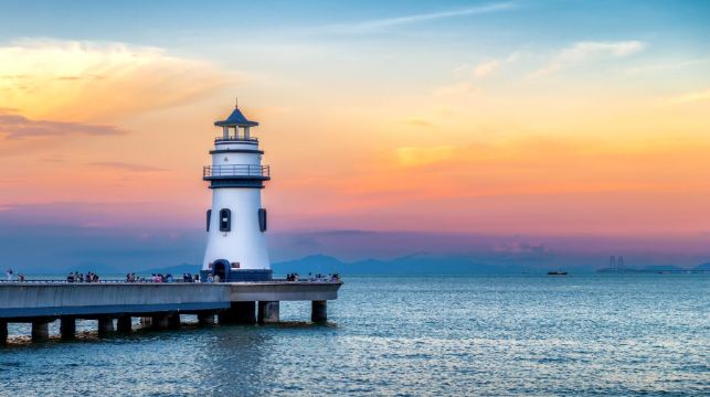 珠海全景觀光+望橋驛站觀港珠澳大橋一日遊【私家小團上門接送】