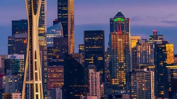 美國西雅圖+派克市場+太空針塔+飛行博物館-西雅圖精選市區遊