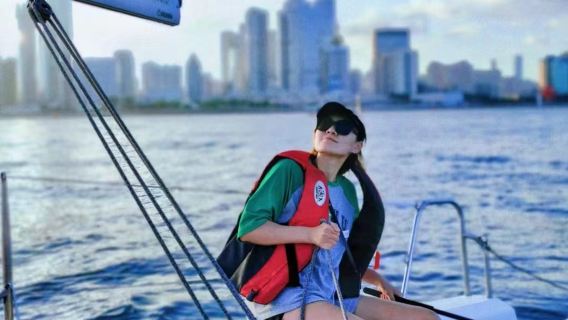 青島帆船體驗 帆船出海 動手體驗升帆 帆船
