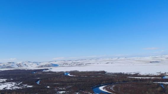 Enjoy a day tour of Hulunbuir Snowfield and Ergun Wetland Park