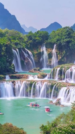 ทัวร์วันเดียวที่หนานหนิง: น้ำตกเต๋อเทียน (มีบริการที่มิงชิ การ์เด้น)