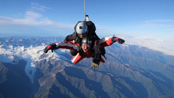 뉴질랜드 프란츠요제프 빙하 스카이다이빙 Franz Josef Skydive 9000ft/13000ft/16500ft/18000ft 선택 가능