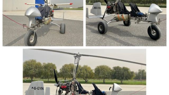 Dubai: Chuyến bay giới thiệu trực thăng Gyrocopter