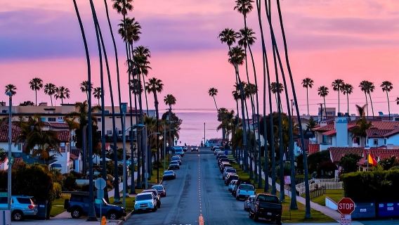 Lawatan Sehari Beraura Los Angeles | Lokasi Penggambaran La La Land + Matahari Terbenam Indah di Pantai dengan Sewaan Peribadi