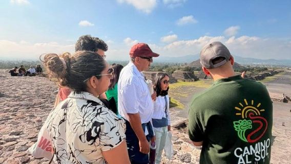 Tour in Teotihuacán + Basilika, Höhle und familiengeführtes Kunsthandwerk-Workshop