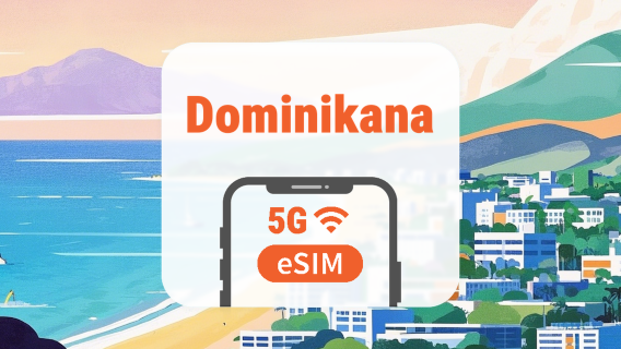 Dominikana 5G eSIM | Wszystkie AI & TikTok | 1–30 dni | Kod QR