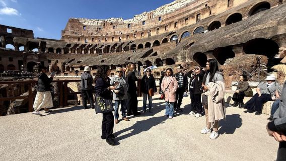 Rome: Colosseum Underground with Forum + Palatine Hill Tour