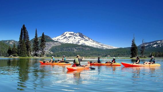 Bend: Guided Kayak Tour on the Cascade Lakes