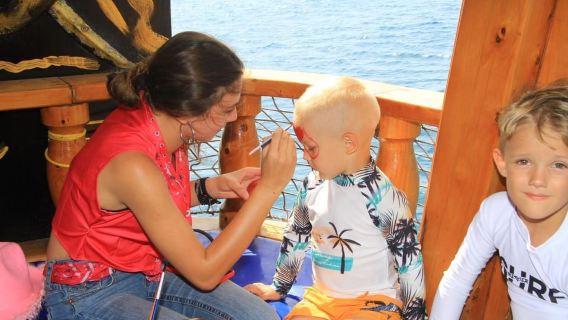 Antalya: Lara Pirate Boat Day Trip w/ Lunch & Soft Drink