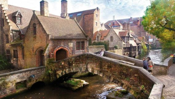 Brujas y Gante: Visita guiada de un día desde Bruselas + Crucero + Visita al chocolate