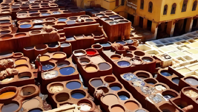 Pengembaraan Seribu Tahun di Fes | Meneroka Kilang Pewarna Kulit · Menjelajah Kota Diraja Labirin + Dataran Kraf Kayu Nejjarine