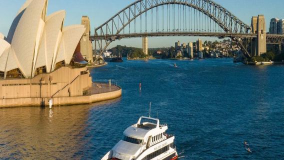 Crucero turístico con merienda y visita guiada con explicaciones en directo en Devon, Australia 163191