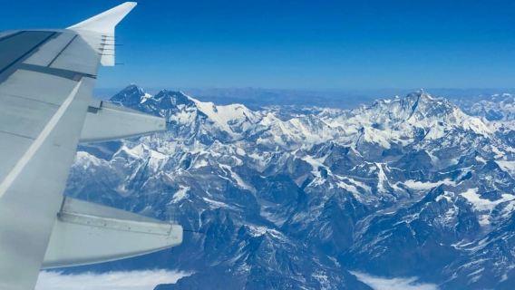 เที่ยวบิน 1 ชั่วโมงเหนือยอดเขาเอเวอเรสต์จากกาฐมาณฑุ