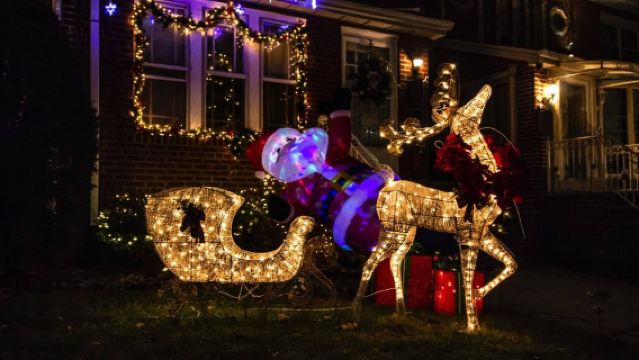 New York: Weihnachtsbeleuchtungs-Führung durch Dyker Heights