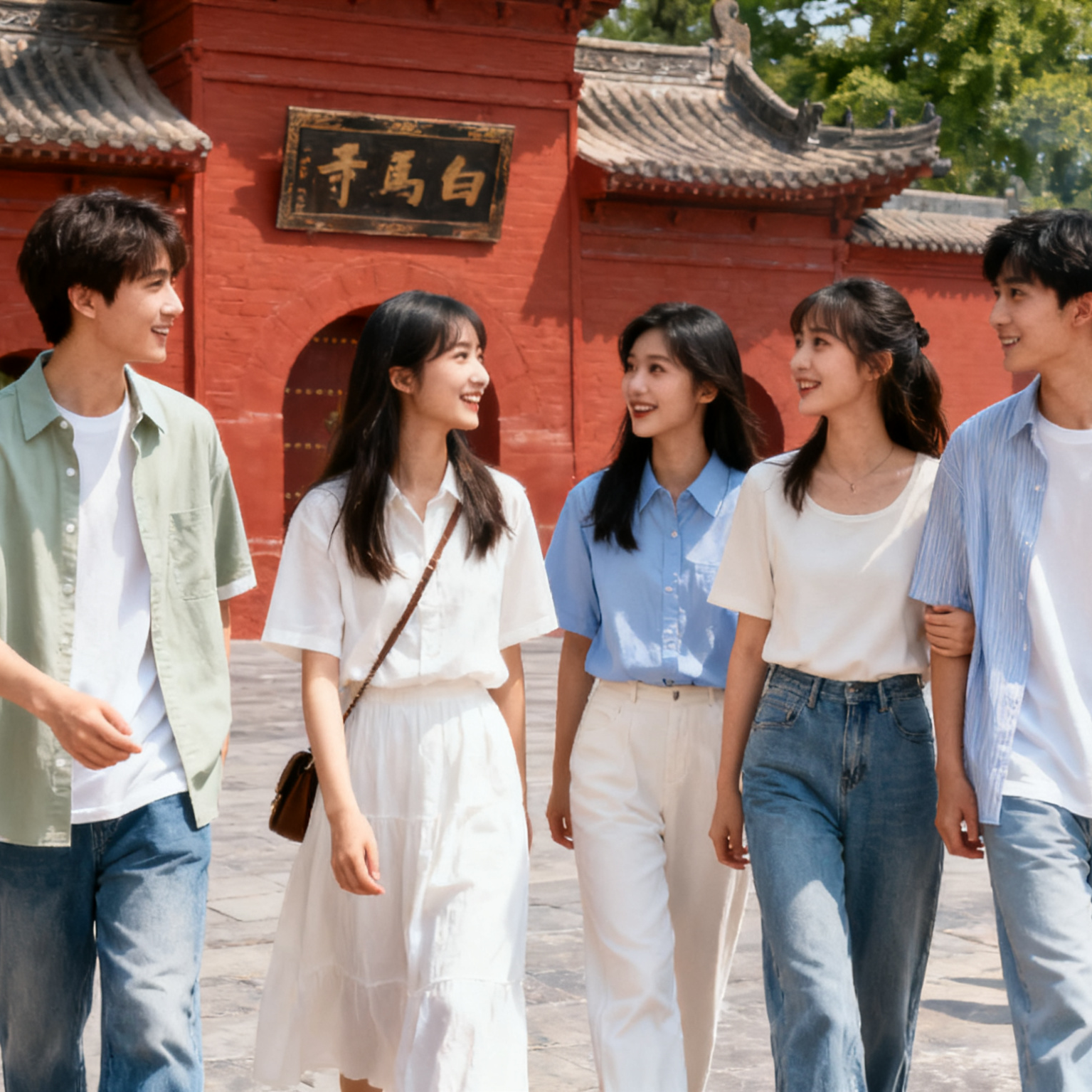 洛陽白馬寺Tripメモリー【フォト撮影、ファミリーフォト、カップル、親友、子供撮影、家族のTripメモリー】