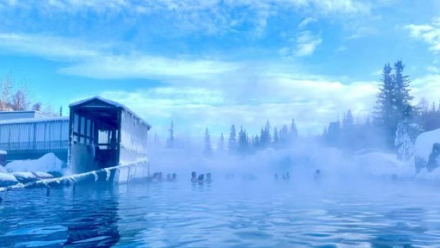 美國費爾班克斯珍那溫泉+極光之旅【私享包車+諮詢優惠】