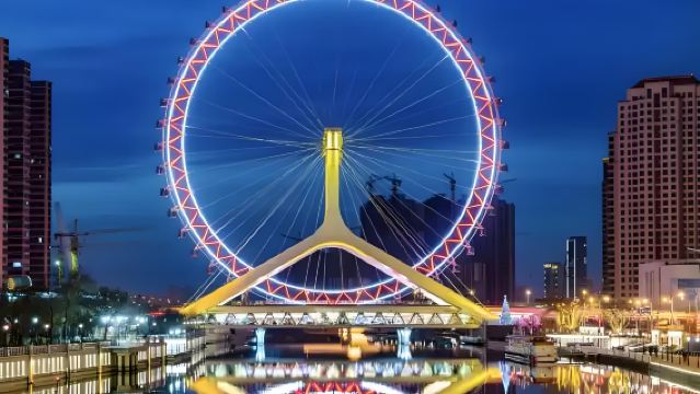 天津之眼摩天輪夜景+古文化街+五大道夜景一日遊∣私家團 含票