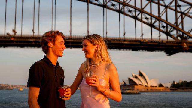 Captain Cook Cruises 4-Course Dinner Cruise in Sydney's Darling Harbour [Window Seat Optional]