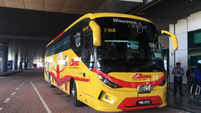 Shared Bus Transfer from Kuala Lumpur Sentral to Kuala Lumpur International Airport (KLIA) Terminal 1/Terminal 2 (Provided by Aerobus)