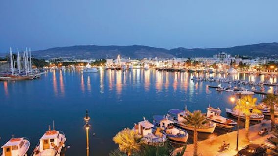 Kos Town by night