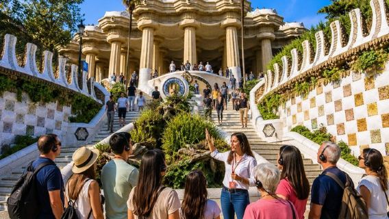 Πάρκ Γκουέλ: Περιήγηση με Γρήγορη Είσοδο στη Βαρκελώνη