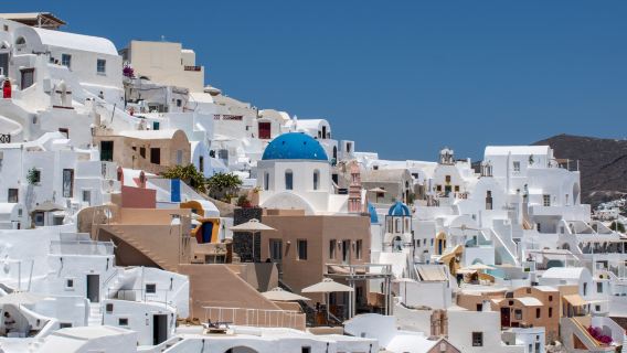 Greek Santorini + Bandar Fira + Imerovigli - Sewaan Peribadi Lawatan Sehari - Itinerari Boleh Dilaras