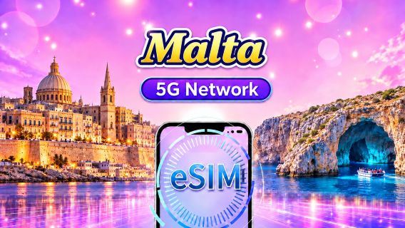 Malta 5G/4G eSIM | supports Google Maps/TikTok | daily package/data package | billing by calendar days | 1–30 days | QR code
