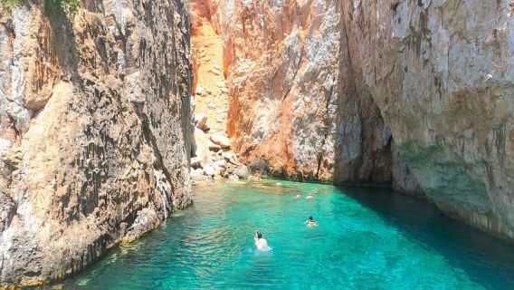 Astypalea: Day Cruise to Koutsomitis & Kounoupes with Lunch