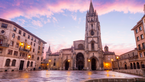 Top Oviedo: Private guided tour with your mobile