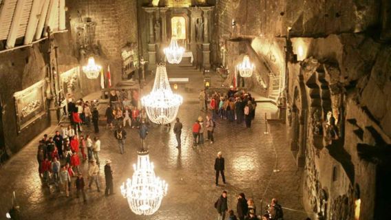 Krakow: Wieliczka Salt Mine Ticket with Guided Tour & Pickup