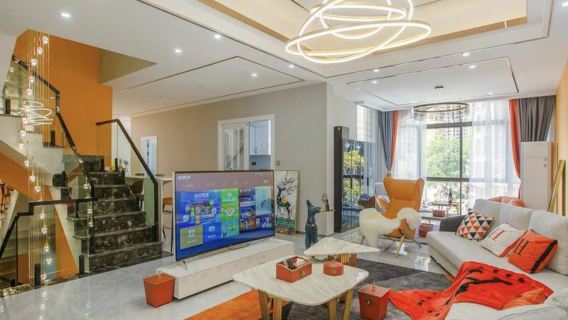 龍門川龍瀑布·露營（過夜）【4-9房溫泉別墅「泡溫泉+唱K+烤肉+麻將」2天1晚親子訂製團建】