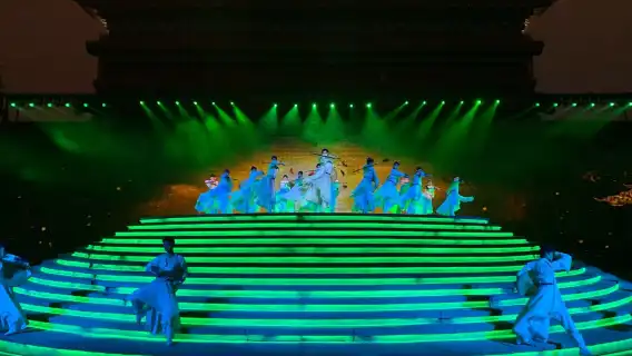 城牆南門單車騎乘體驗+《夢長安》大唐迎賓禮演出（含中/英文導遊）