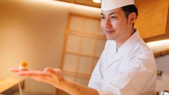 Sushi stile Edomae a Tokyo|Sushi Hajime (Shibuya)|Riso Aizu Koshihikari e Nigiri ricco di umami