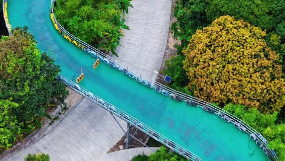 [Эксклюзивный маршрут для иностранных гостей] Долина Бинлан + единый билет на развлечения + еда в бамбуковой корзине + услуги русскоязычного гида