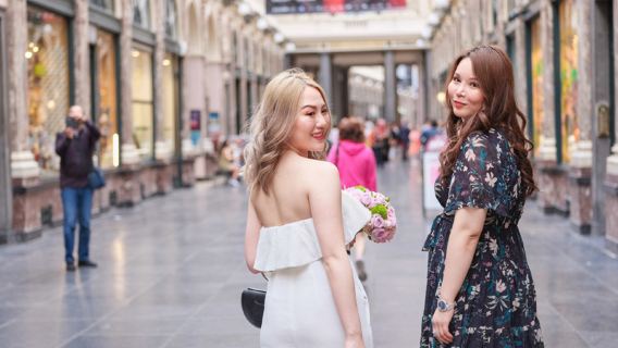 ベルギーのブリュッセルTripメモリー【ベルギーのブルージュ、ブリュッセルでのTripメモリー、フォトグラファーによるウェディングフォト、旅行記念撮影、同行撮影】