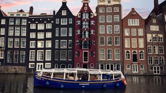 Amsterdam: Evening Candle Light Cruise With Wine & Cheese