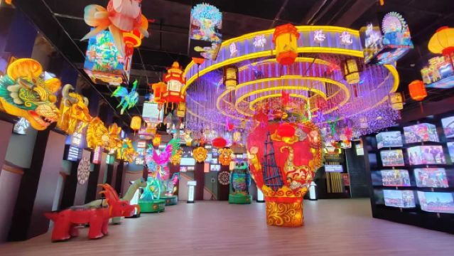 Colorful Light Dinosaur - Cultural Demonstration Industry Base Admission Ticket