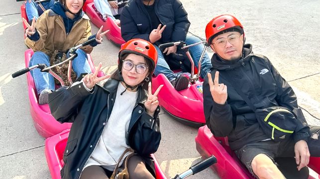 仁川趣味户外体验｜滑坡车 & 铁道自行车 & 海鸥渡轮一日游