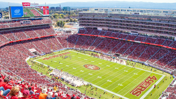 Golden Gate Bridge + Universität Stanford + Levi's Stadium [WM-Stadtrundfahrt mit Spielbesuch]
