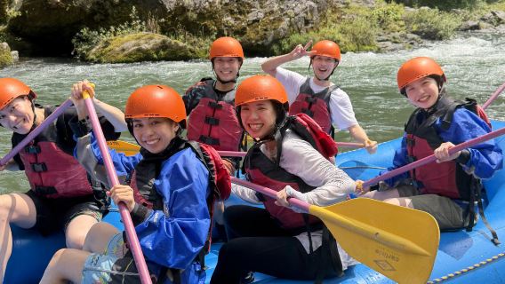 YouMe rafting, Tokyo river rafting water workshop experience