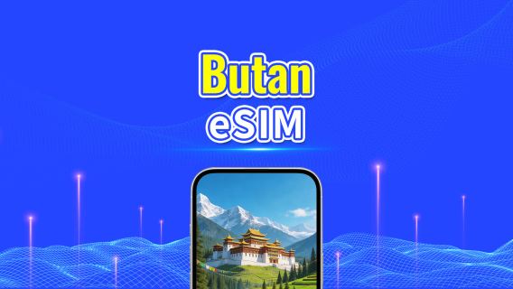 Bhutan eSIM | 4G | Günlük Paket/Veri Paketi | 24 Saat Ücretlendirme | 1-30 Gün | QR Kodu