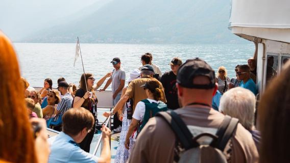 Milão: Passeio de um Dia para o Lago de Como, Lugano e Bellagio com Passeio de Barco