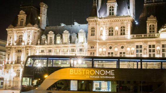 Париж: гастрономическая экскурсия на автобусе Bustronome с ужином
