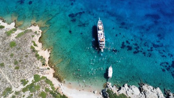 Kos Pearl: Premium Cruise with BBQ & Swimming Stops